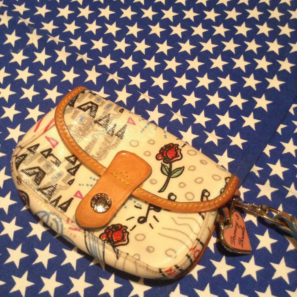 Disney Sketch wristlet Dooney & Bourke